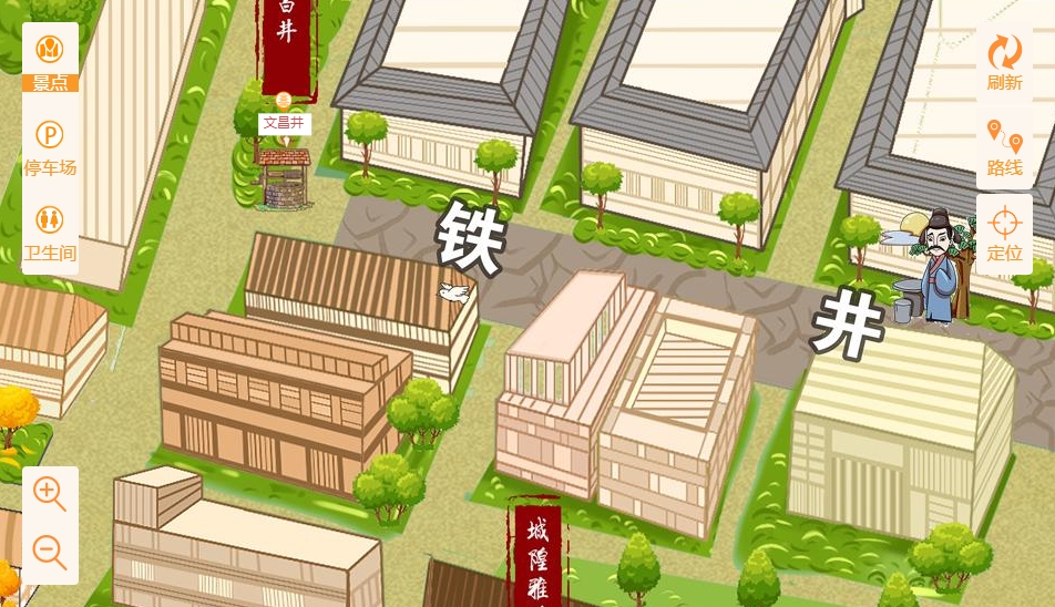 常德智慧景区：手绘地图与语音导览的完美融合